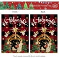 thumbnail image 5 of SM-XLHN Christmas Holy Night Garden Flag 12x18 Inch Double Sided Small Burlap Holiday Nativity Yard for Outside, 5 of 6