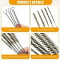 thumbnail image 5 of 10 Pieces Wire Tube Brushes for Cleaning Pipe Tube Brass Brush Brass Pipe Cleaning y8423, 5 of 6