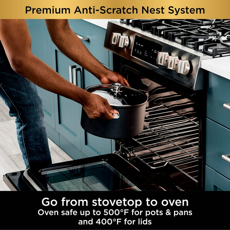 Ninja Foodi NeverStick Premium 3-Quart Aluminum Stock Pot in the Cooking  Pots department at