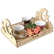 thumbnail image 1 of Muyoka Bandeja para servir pasteles, decoración de mesa Eid Mubarak Ramadan, bandeja para servir pasteles Eid Ramadan, exquisita bandeja de postres para reuniones de festivales en el hogar Muyoka Hogar, 1 of 3