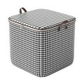 thumbnail image 1 of xiaxaixu Fabric Storage Boxes with Lids Houndstooth Clothes Quilt Bins Container Organizers with Handle for Bedroom Closet, 1 of 8
