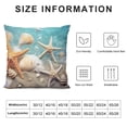 thumbnail image 6 of COMIO  Custom Nautical Pillowcase Starfish Sea Name Throw Pillow Cover Decorative Cushion Cover for Couch Sofa Bed Home Decor Housewarming Gifts, 6 of 6