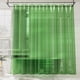 thumbnail image 2 of Cortina de ducha AmazerBath Premium EVA transparente de color verde pino, 2 of 8