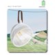 thumbnail image 2 of Toystoory Ventilador pequeño para el hogar, ventilador ajustable montado en la pared, enfriador de aire, Mini ventiladores exquisitos de verano para Accesorios para electrodomésticos K15 Blanco Toystoory HA062680-01B, 2 of 6