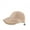 Khaki, variant on Lady's Quick Dry Foldable Soft Baseball Cap Jockey Cap Hiker Camper Cap UV Proof Sun Hat with Back Rope