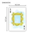 thumbnail image 3 of Mc Sid Razz - Friends Tv Series - Premium Paper Playing Cards - 100% Pure Paper Cards & Fully Flexible | Friends Tv Series Pack Of 3 For Adult - Waterproof Playing Cards, 3 of 5