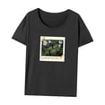 thumbnail image 3 of Camiseta para mujer, ropa deportiva de verano, camisa elegante con cuello redondo para desplazamientos SG, 3 of 7