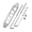 Matte Silver, variant on Aluminum Battery Hold Down Set with Stainless Steel J Bolts