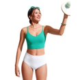 thumbnail image 3 of Top de Bikini CRZ YOGA con Relleno en Forma de V y Tirantes Ajustables L, 3 of 4