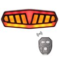 thumbnail image 1 of Señales de giro para bicicleta, luz trasera, Control remoto, luz de advertencia de seguridad LED impermeable, 1 of 9