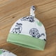 thumbnail image 2 of Gibobby Conjunto con capucha para niño Ropa para bebés recién nacidos, trajes con estampado de dinosaurios, peleles de algodón, conjuntos de 3 uds(Verde,6-9 Meses), 2 of 5