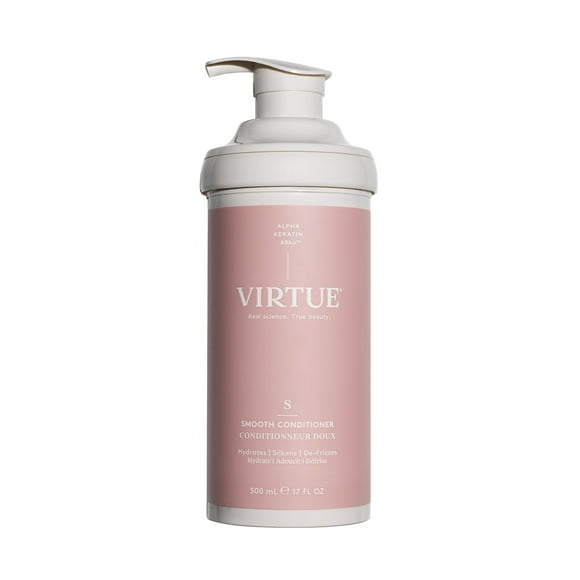 Virtue Revitalisant Lisse pour le Contrôle des Frisottis sur Cheveux Bouclés, Sans Sulfate, Sûr pour Tous les Types de Cheveux, Sûr pour les Couleurs
