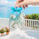thumbnail image 5 of Adorno de perro de vidrio marino Decoración hecha a mano para hogar, coche o regalo – Pomerania, Husky, razas Alaskan – estilo cabaña costera, materiales reciclados, 5 of 5