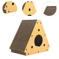 thumbnail image 6 of TOOYFUL Cat Scratches Cat House Breathable Pet Accessories Grind Claw Scratches Condominium for Interior Cats for Small Medium -sized Large Cats, 6 of 9