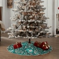 thumbnail image 6 of Bingfone Christmas Tree Skirt Mat Christmas Decoration Interior -Lephants In The Jungle, 6 of 8