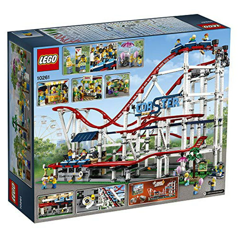 praktiserende læge Om indstilling Utrolig LEGO Roller Coaster 10261 Building Set (4124 Pieces) - Walmart.com