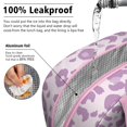 thumbnail image 5 of Womens Pink and Purple Of Leopard Print Lunch Box for Work,Insulated Lunch Bag for Women,Loncheras Para Mujer,Leakproof Adult Lunch Bag for Work,Beach,Travel,Picnic,Camping, 5 of 7