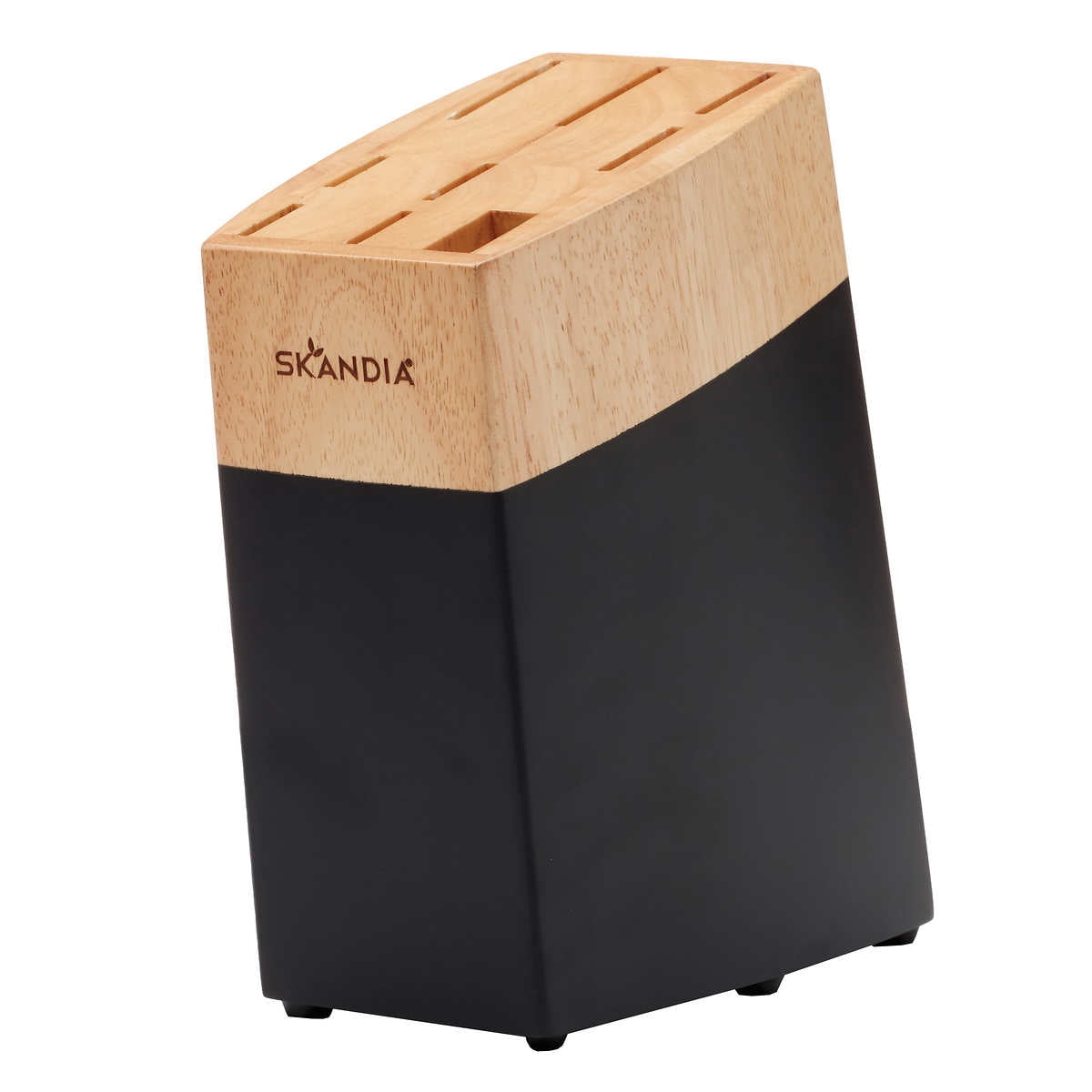 Skandia Constract 10-Piece Knife Block Set, Black