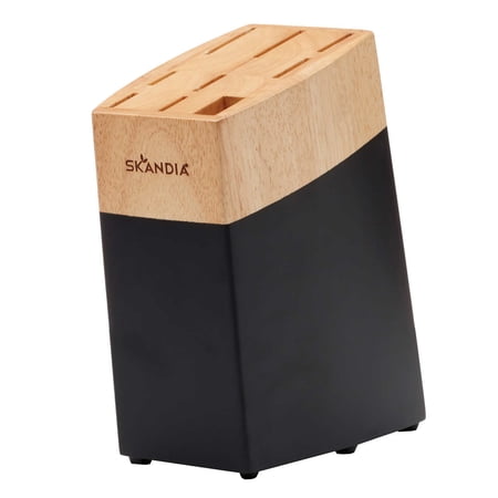 Skandia Constract 10-Piece Knife Block Set, Black MAY HAVE MISSING PIECES