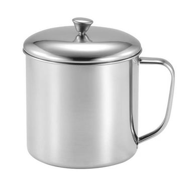 Cup Mug Coffee Enamel Mugs Camping Drinking Stainless Camp Picnic Espresso Beverage Country Tin Rustic Steel Travel