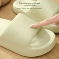 thumbnail image 3 of Desodorante interior grueso fondo excremento sensación zapatillas mujer verano ordinario fresco lindo eva baño fregona, 3 of 5