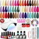 thumbnail image 1 of Kit de esmaltes de uñas en gel VANREESA, 42 unidades con luz UV, 24 colores, 1 of 7