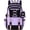 Black and Purple, variant on School Backpack for Girls Kids Teens Adult Large Capacity Cute Bookbag for Primary Middle High School & College Students Durable Daypack Schoolbag