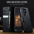 thumbnail image 6 of CaseMe Calf Leather Lining Microfibre Wallet Case for Samsung Galaxy S26 Ultra 5G 6.9" with RFID Blocking,Magnetic Closure,Card Slots,Cash Slot,Kickstand,Shockproof Flip Folio Protective Phone Case, 6 of 10