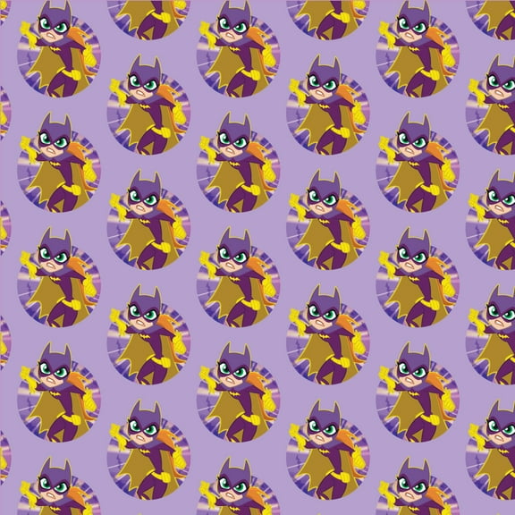 DC Super Hero Girls Batgirl Premium Roll Gift Wrap Wrapping Paper