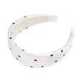 thumbnail image 5 of Unique Bargains 1 Pc Headband Polka Dot Hair Accessories Beige, 5 of 5