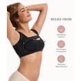 thumbnail image 4 of MANIFIQUE Surgical Bra Compression Post Surgery Bra for Women Front Closure Bra with Breast Support Band, 4 of 8