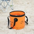 thumbnail image 3 of Contenedor De Agua Bolsa de cubo para acampar de 20L, bolsa de pesca ligera multifunción para acampar al aire libre Likrtyny  Para estrenar, 3 of 7