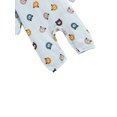 thumbnail image 5 of Biekopu Baby Cartoon Printed Jumpsuit, Long Sleeve Buttoned Long Pants, 5 of 9