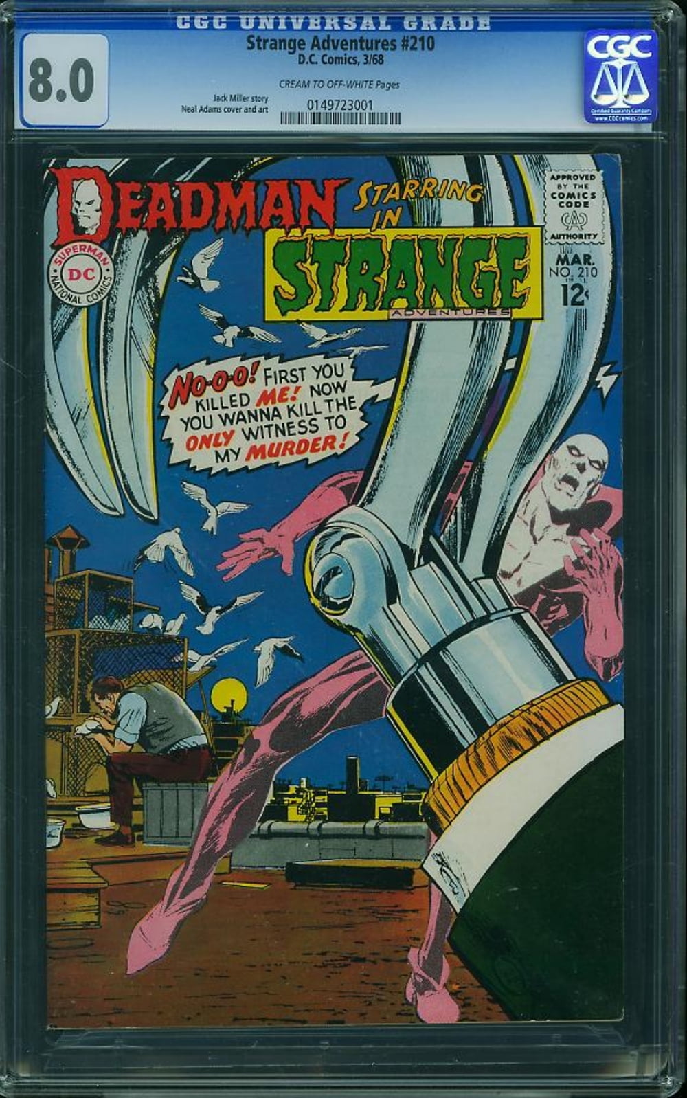 Cover of Strange Adventures #210