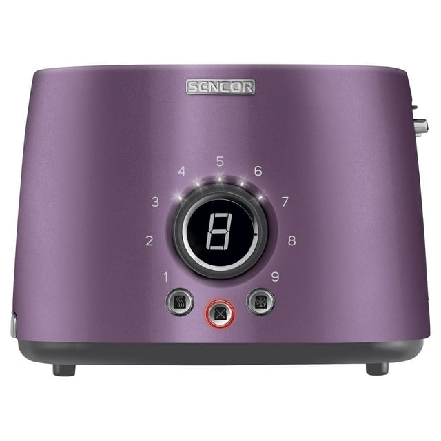 Grille-pain 2 tranches Sencor STS 6058BK - Noir - Fonction dégivrage