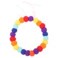 thumbnail image 1 of Pom Pom Dog Collar Collar Collar Collar de cachorros amigable para la piel Collar ajustable, 1 of 5