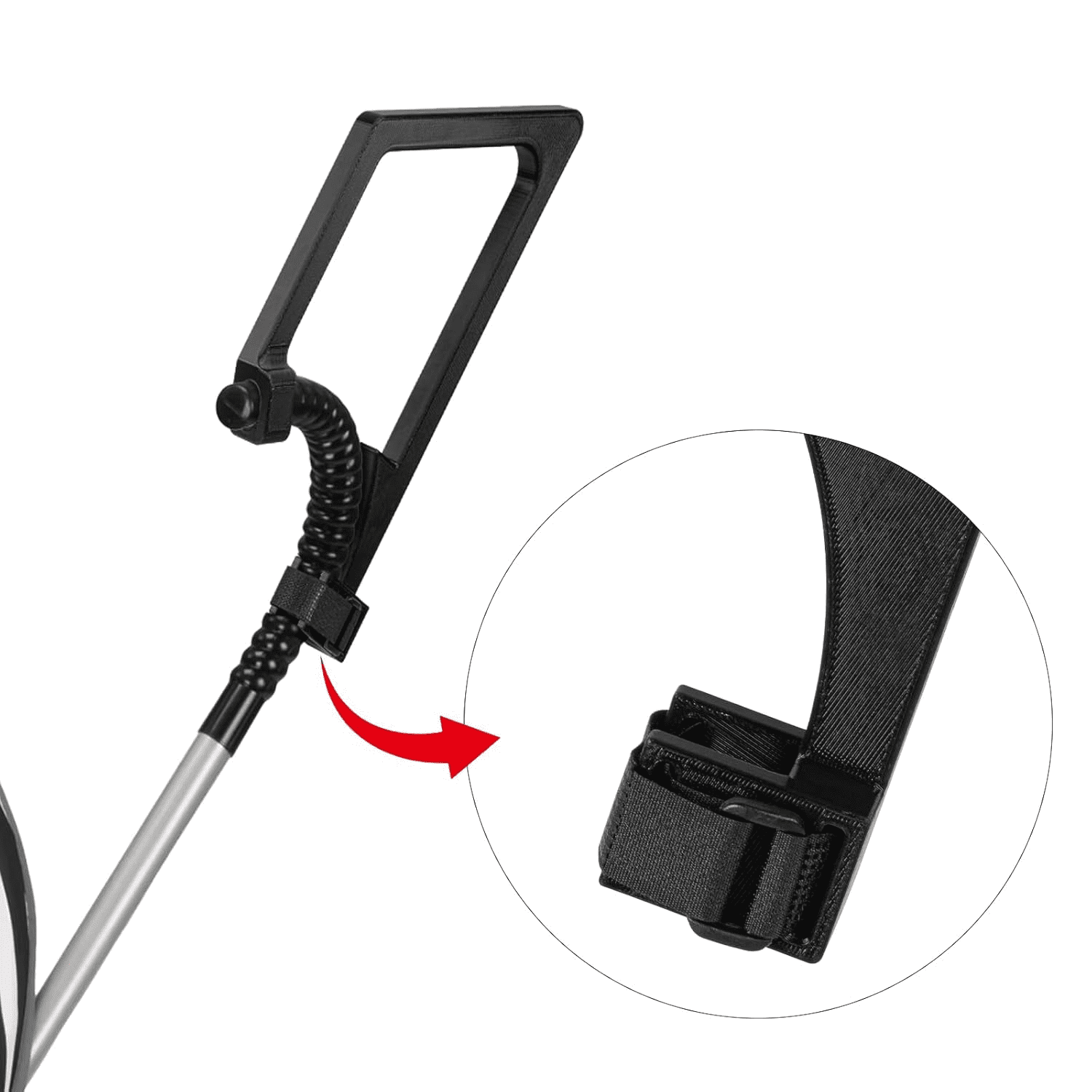 Handle Extensions Compatible with Cosco Umbrella Stroller, Stroller Handle Extenders for Tall Parents, Universal Stroller Handle Raisers, Adjustable Push Bar Lengthener