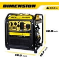 thumbnail image 2 of Aceup Energy 4500 Watt Open Frame Inverter Generator, Gas Generator 223CC RV-Ready, 4000W Generator EPA Compliant, 2 of 8