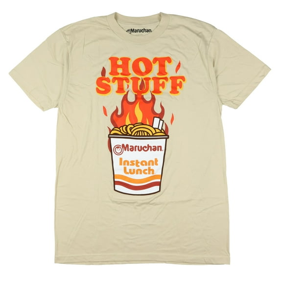 Maruchan Instant Lunch T-Shirt Men's Hot Stuff Big and Tall Adult Tee