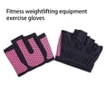 thumbnail image 4 of QualitChoice Gants de Musculation Antidérapants Respirants Demi-Doigts pour Gym Palm FS5977-09 1Set, 4 of 6