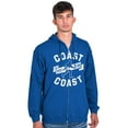 thumbnail image 5 of Bigfoot Coast to Coast Hide and Seek Zip Up Hoodie Men's Women's Brisco Brands M, 5 of 6