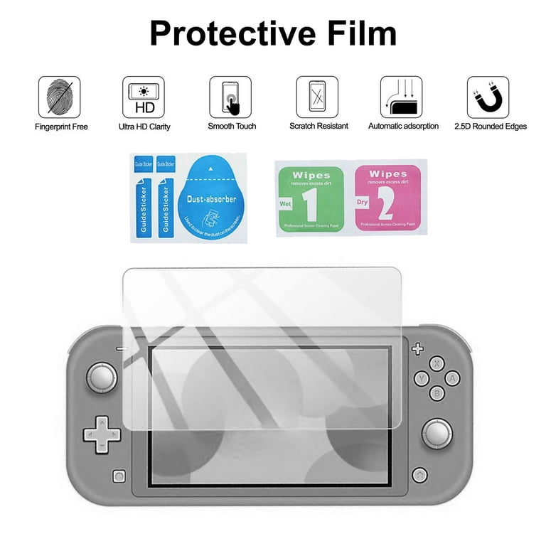 EEEkit 9-in-1 Nintendo Switch Lite Kit: Carrying Case, Cover