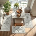 thumbnail image 3 of Kitchen Rug and Mat, Yamaziot Boho Kitchen Rug Set of 3, Non Slip Washable Farmhouse Floor Mat Hallway Runner, Laundry Room Carpet, 3 of 10