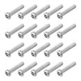 thumbnail image 1 of 20Pack #10-32 x 3/4" 304 Stainless Steel Torx Security Machine Screws, Silver, 1 of 6