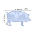 thumbnail image 4 of Clearance Under $2.94! 1PC Cow Resin Mold, Silicone Casting Mould for Gypsum & Plaster Crafts, Silica Gel, for DIY Decor & Gifts, (One Size, Clear), 4 of 5