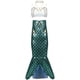 thumbnail image 3 of Disfraces de Halloween 2024 M-XL nuevo disfraz de sirena de Halloween ropa de cosplay discoteca dividida sirena femenina princesa falda larga, 3 of 4