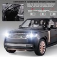 thumbnail image 3 of Large 1:18 Land Rover Range Rover SV2022 Off-road SUV Vehicle Diecast Metal Alloy Car Model Car Model Sound & Light Gift For Kid black, 3 of 6