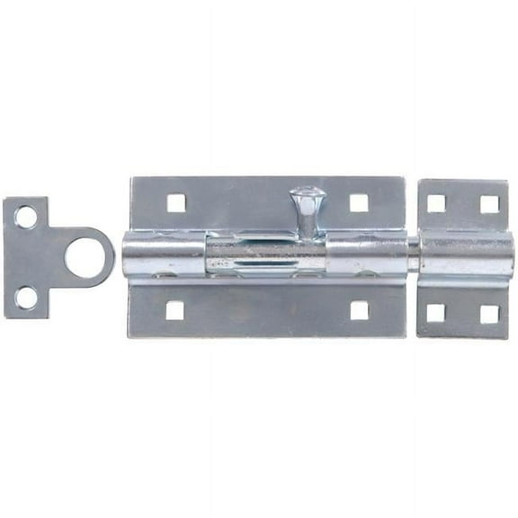 Carded - Exra Heavy Duty Zinc Barrel Bolt - 8 in.