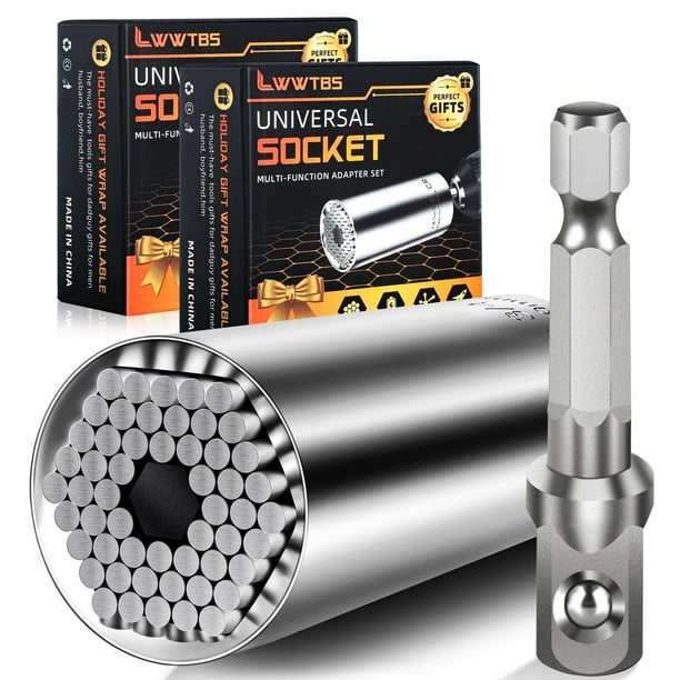 Juego de herramientas de enchufe LWWTBS Super Universal de 7-9 mm con adaptador