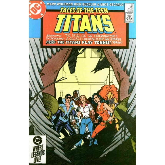 Tales of the Teen Titans #53 VF ; DC Comic Book